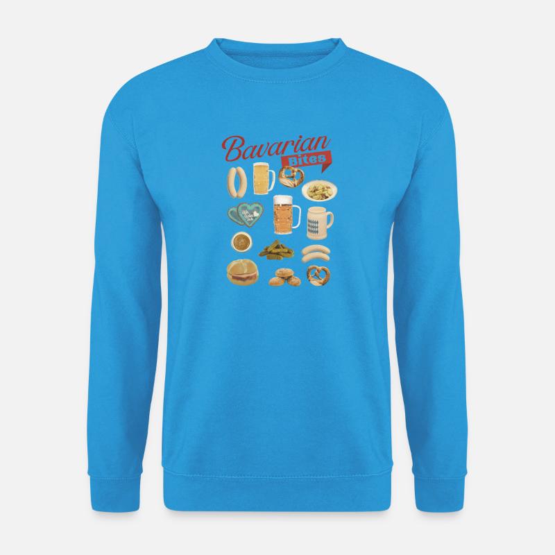 Bayerische Bissen TeeDesign - Unisex Pullover - Meeresblau