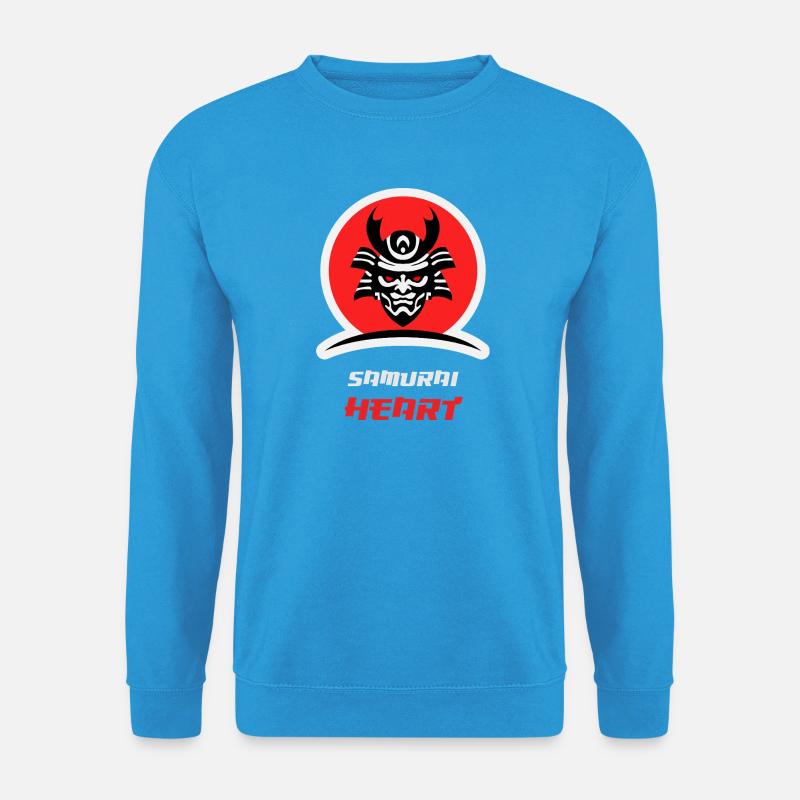 Samurai-Workout - Unisex Pullover - Meeresblau