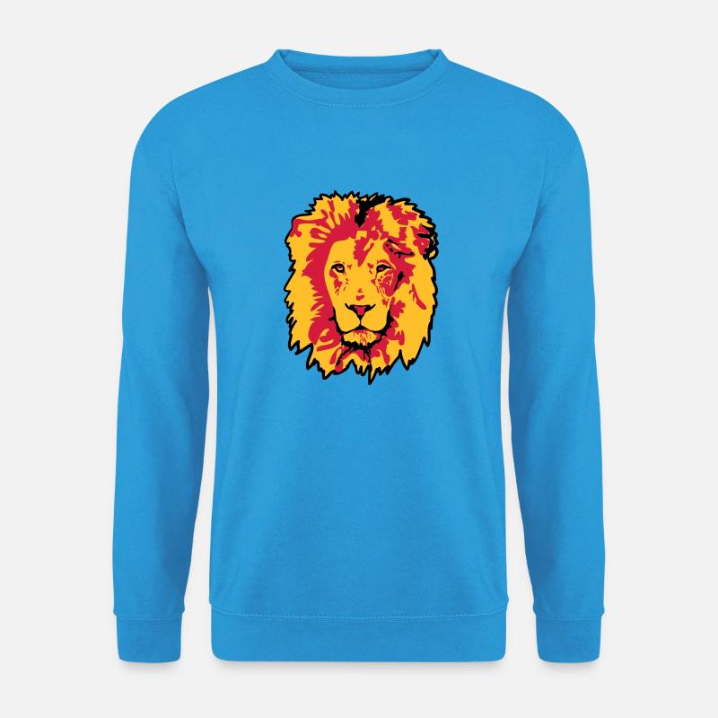 lion - Unisex Pullover - Meeresblau