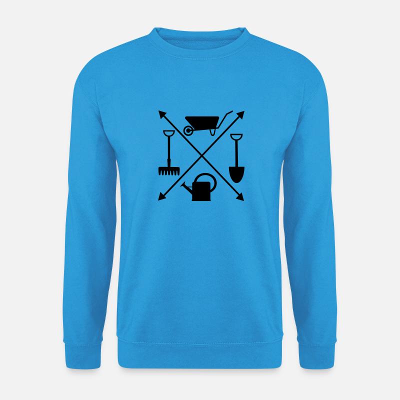 Garten - Unisex Pullover - Meeresblau