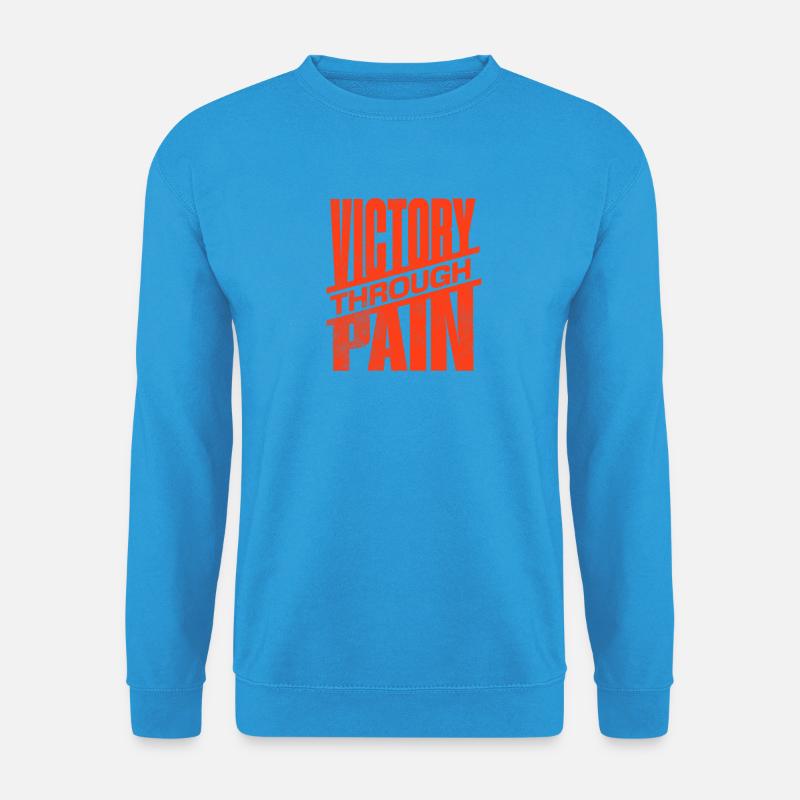 Sieg - Unisex Pullover - Meeresblau