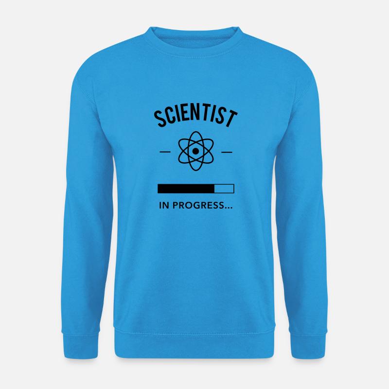 Scientist in progress - Unisex Pullover - Meeresblau
