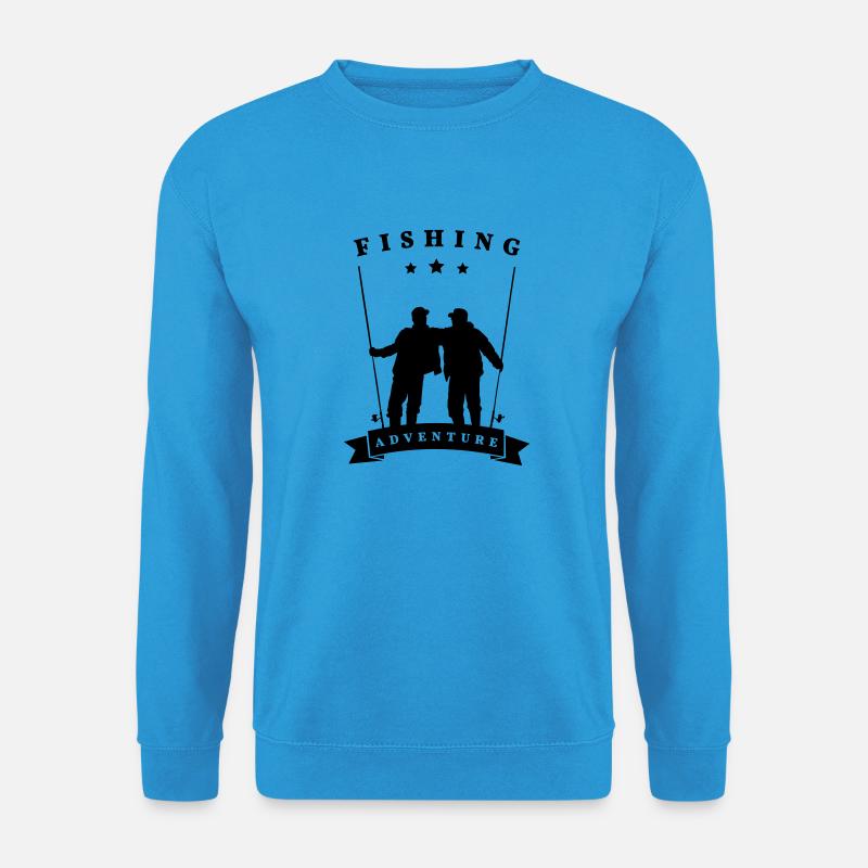Fishing Adventure - Unisex Pullover - Meeresblau