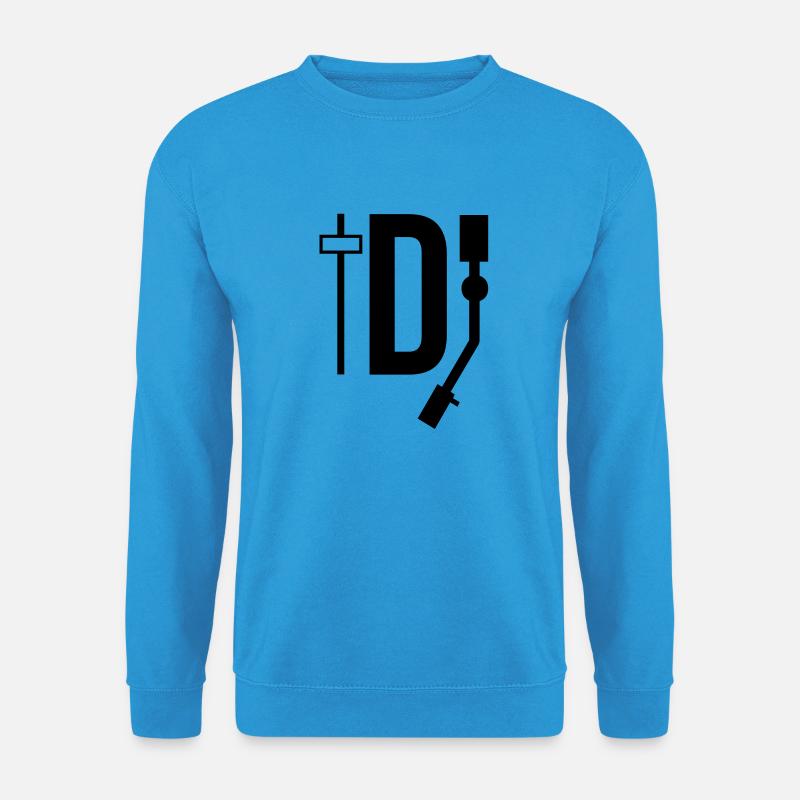 DJ - DEEJAY - Unisex Pullover - Meeresblau
