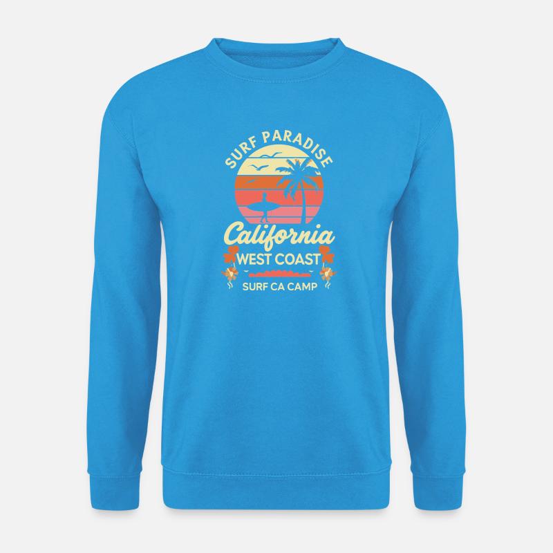 Surfers Paradise - Unisex Pullover - Meeresblau