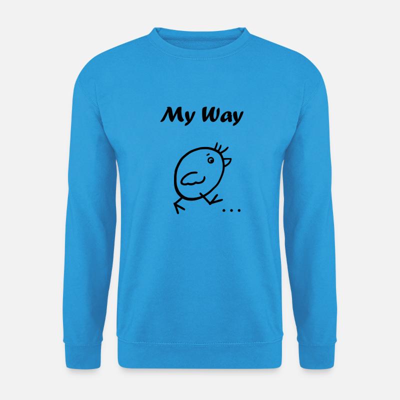 My Way - Unisex Pullover - Meeresblau