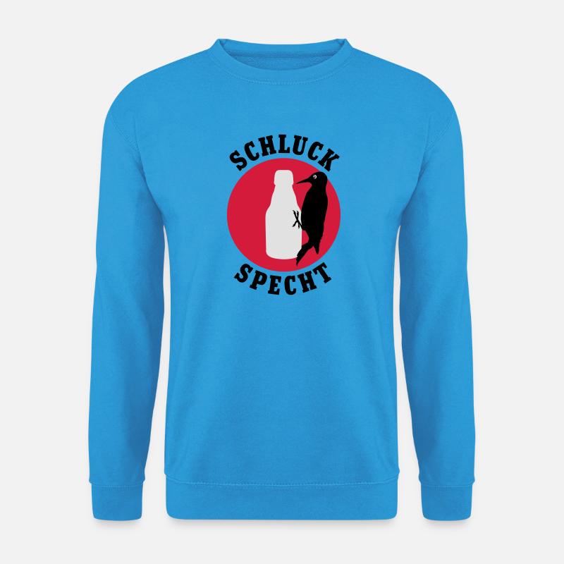 Schluckspecht - Unisex Pullover - Meeresblau
