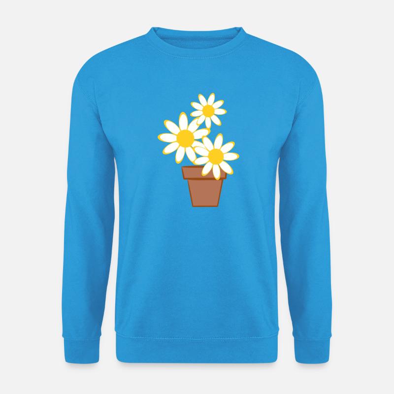Gänseblümchen - Unisex Pullover - Meeresblau