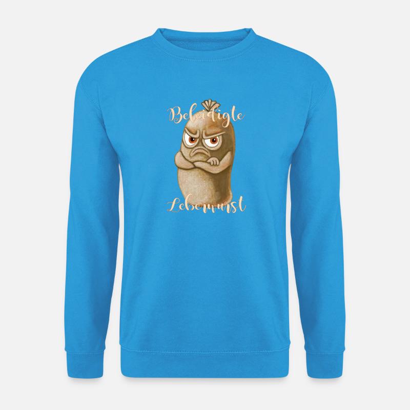 Beleidigte Leberwurst - Unisex Pullover - Meeresblau