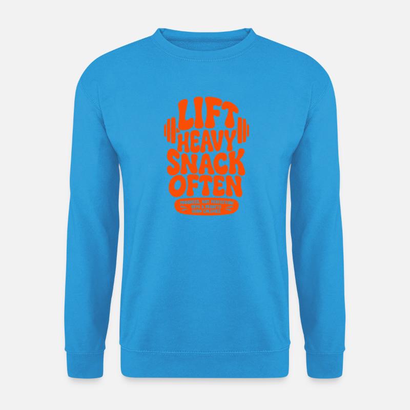 Lift Heavy Snack Often - Unisex Pullover - Meeresblau