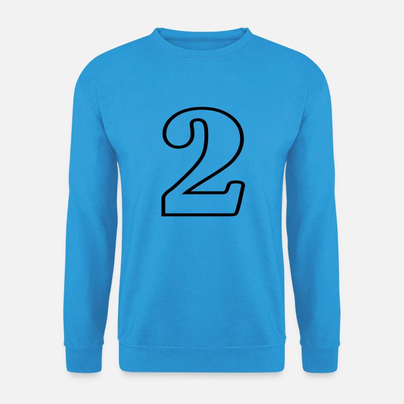 2 - Unisex Pullover - Meeresblau
