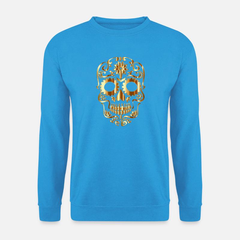 Totenkopf - Unisex Pullover - Meeresblau