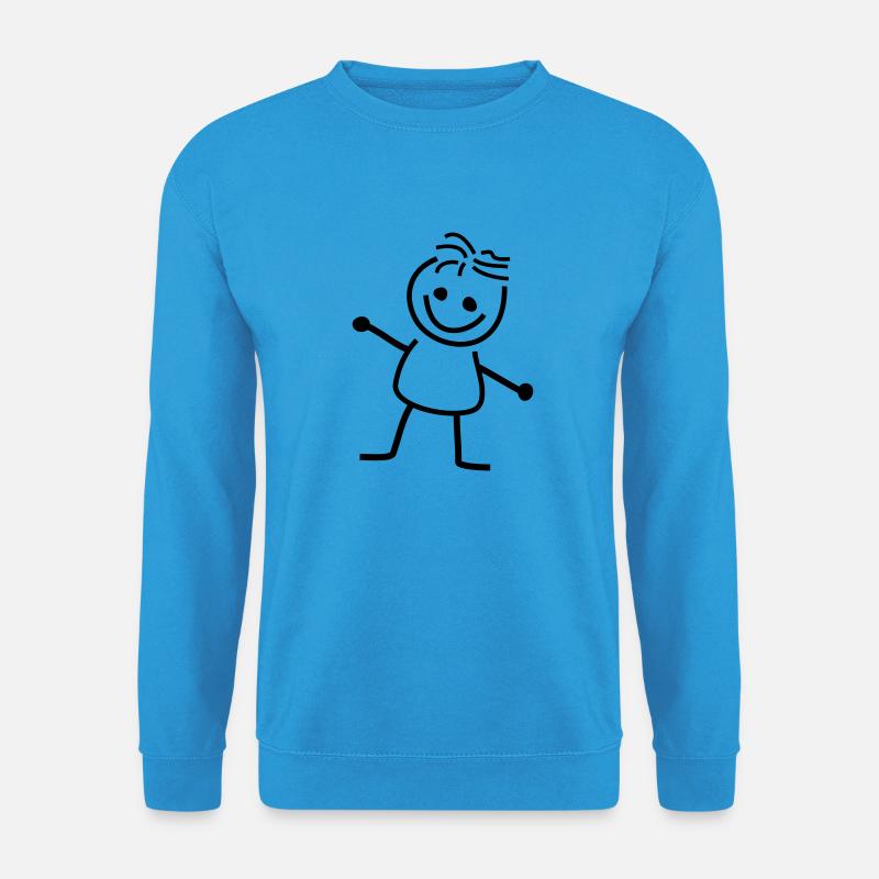 Basic Fred - Unisex Pullover - Meeresblau