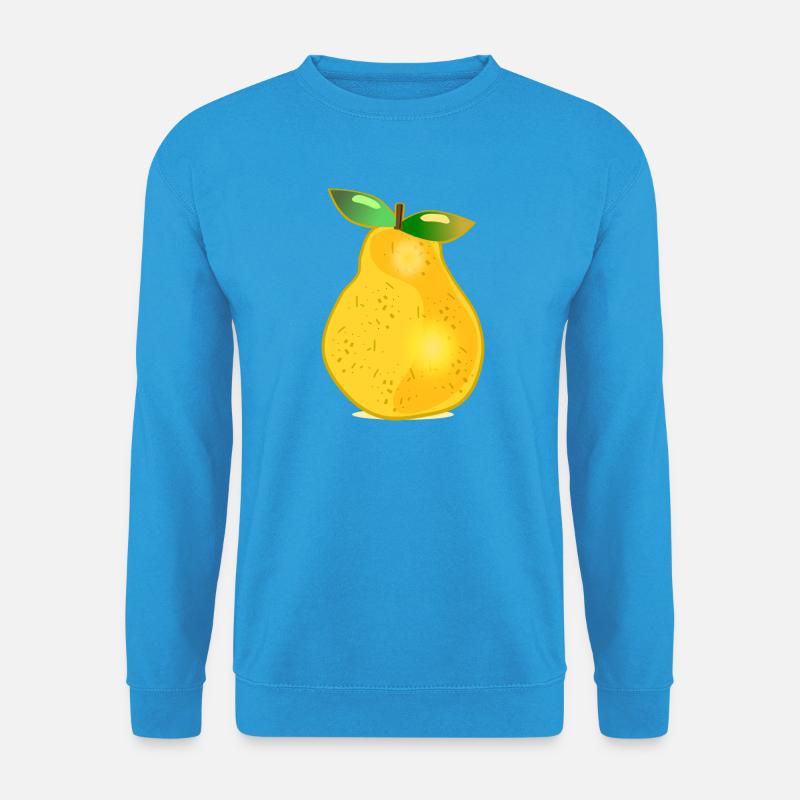 OBST REIFE BIRNE - Unisex Pullover - Meeresblau