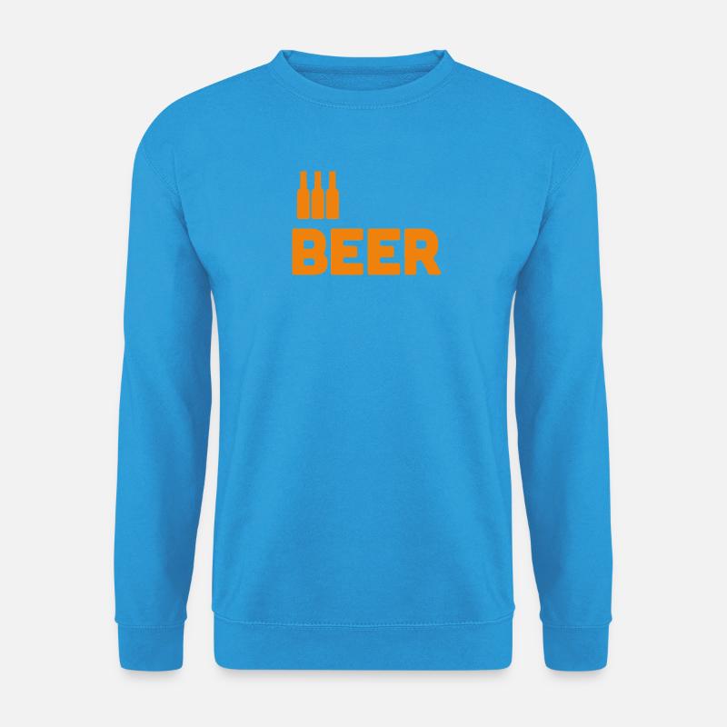 Bierliebhaber - Unisex Pullover - Meeresblau
