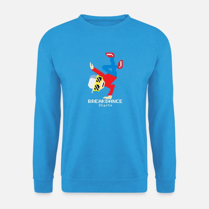 Breakdance B-Boy  - Unisex Pullover - Meeresblau
