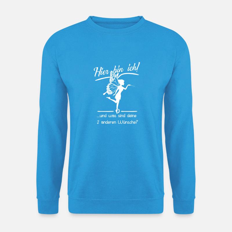 Wunsch Fee - Unisex Pullover - Meeresblau