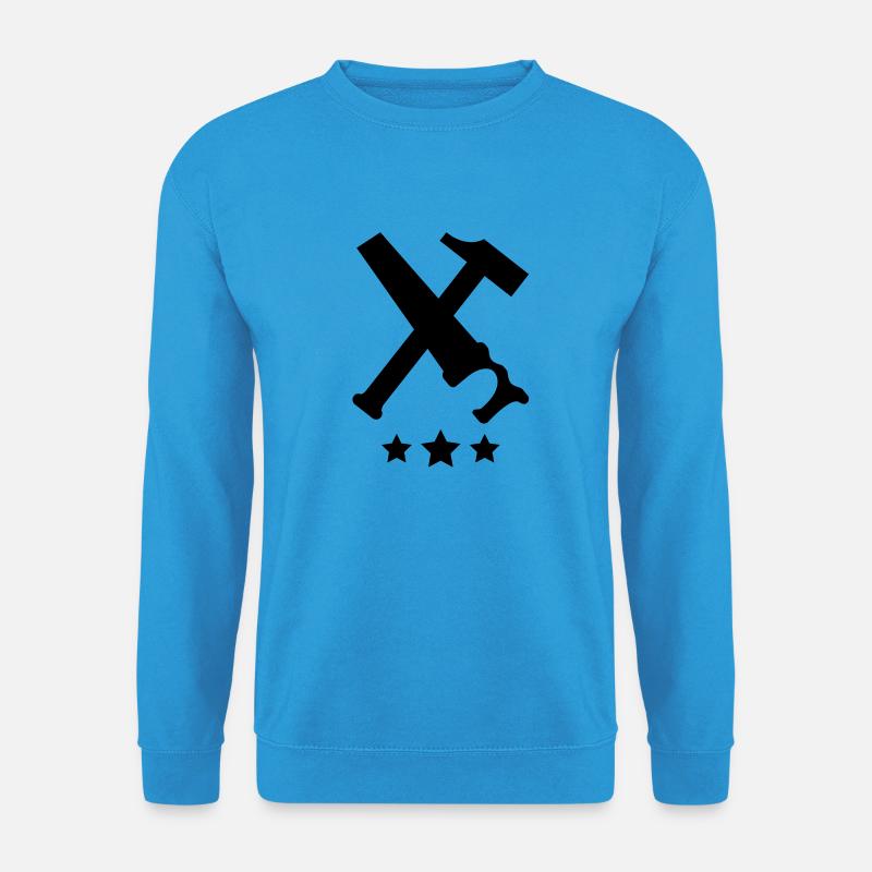 heimwerker___f1 - Unisex Pullover - Meeresblau