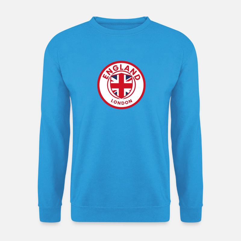 England Shield Londons Emblem - Unisex Pullover - Meeresblau