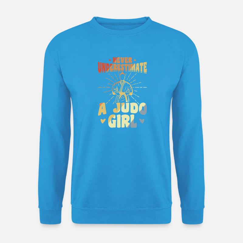 Judo Mädchen - Unisex Pullover - Meeresblau