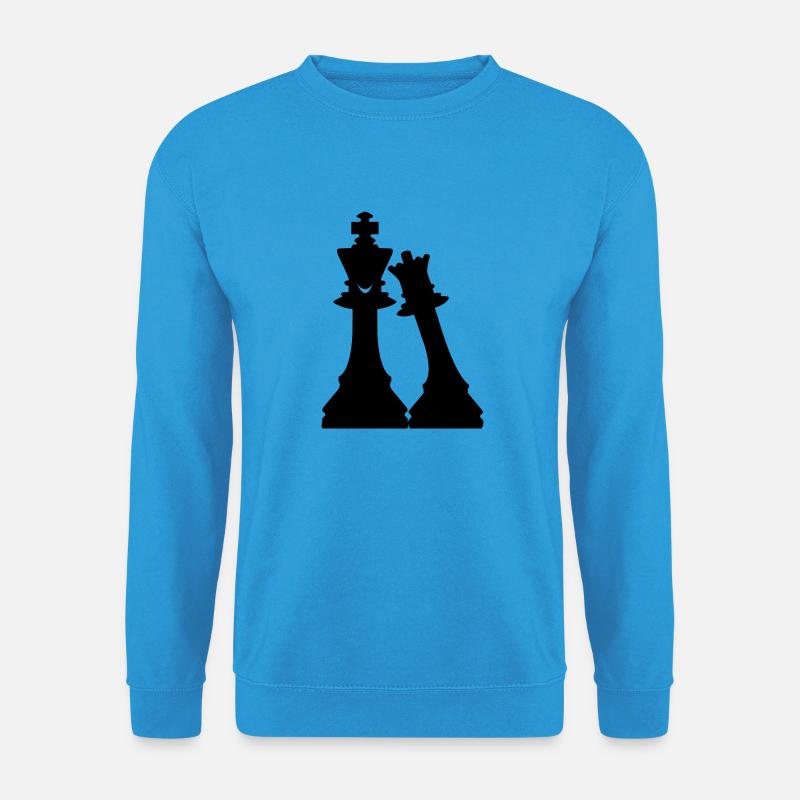 Love Schach - Unisex Pullover - Meeresblau