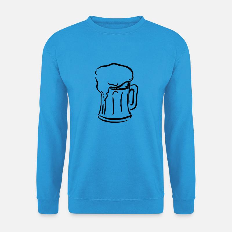 Bier - Unisex Pullover - Meeresblau