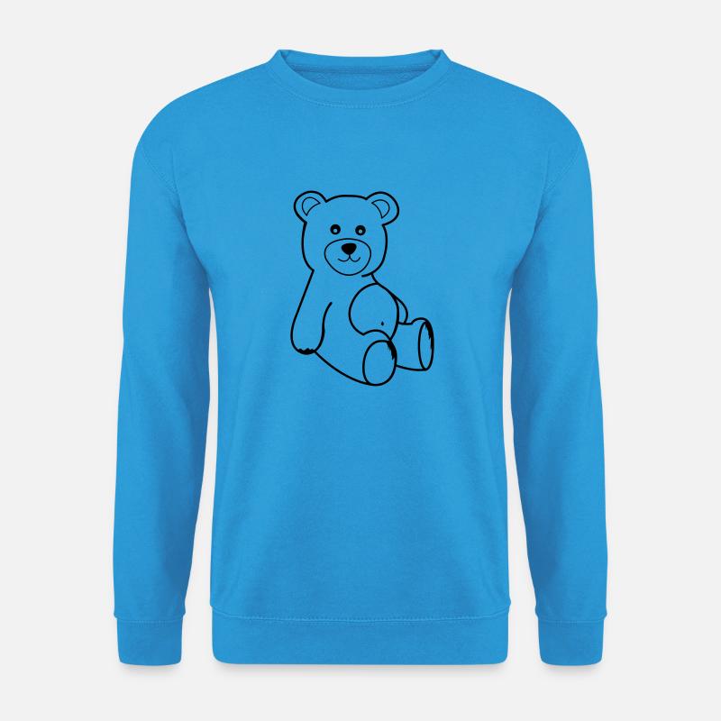 teddy_001 - Unisex Pullover - Meeresblau