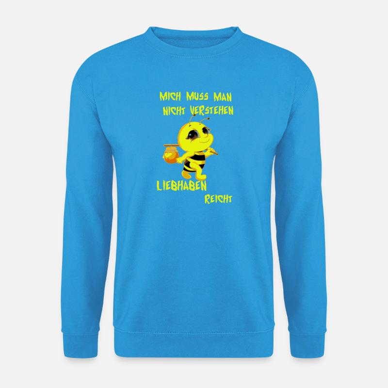 Süße Bienchen - Unisex Pullover - Meeresblau