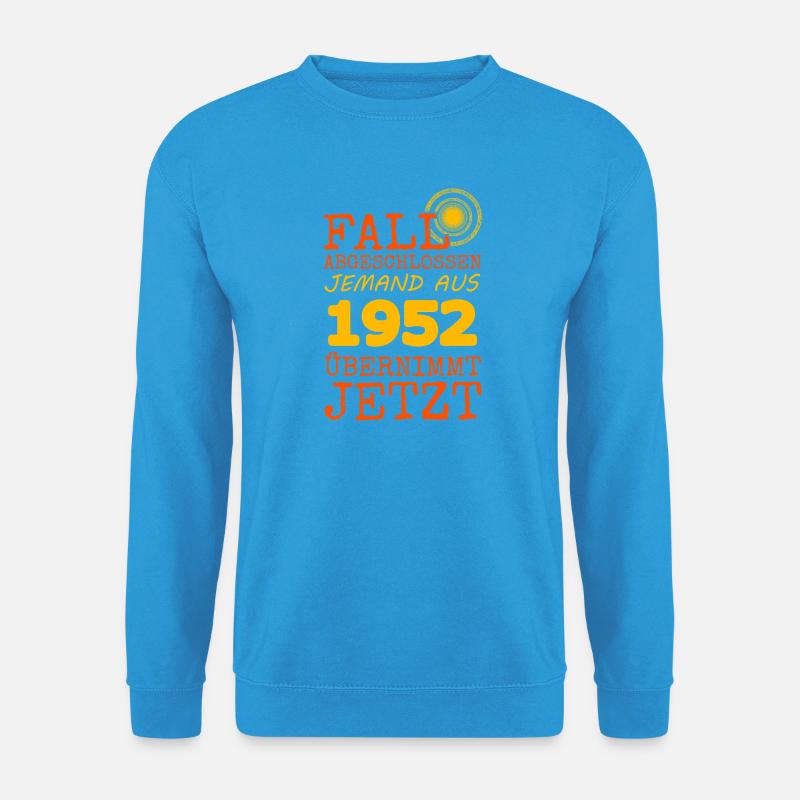 Fall 1952 - Unisex Pullover - Meeresblau