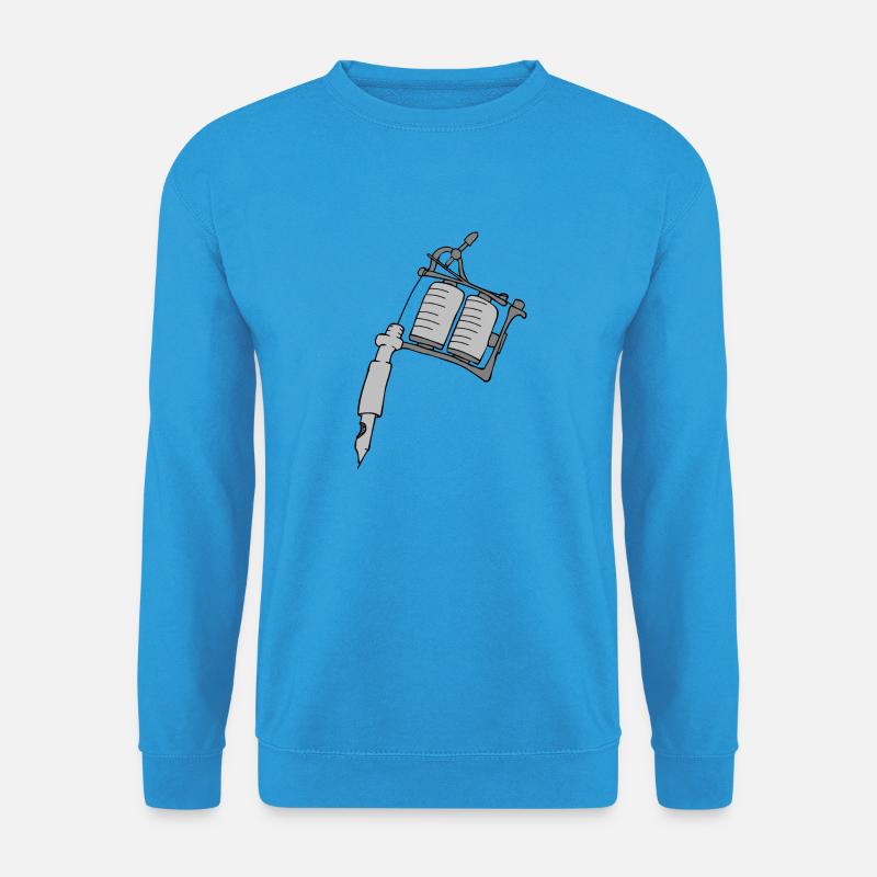 Tatoo gun - Unisex Pullover - Meeresblau