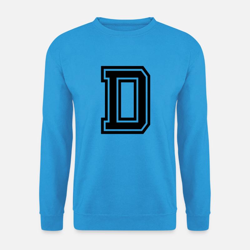 D - Unisex Pullover - Meeresblau