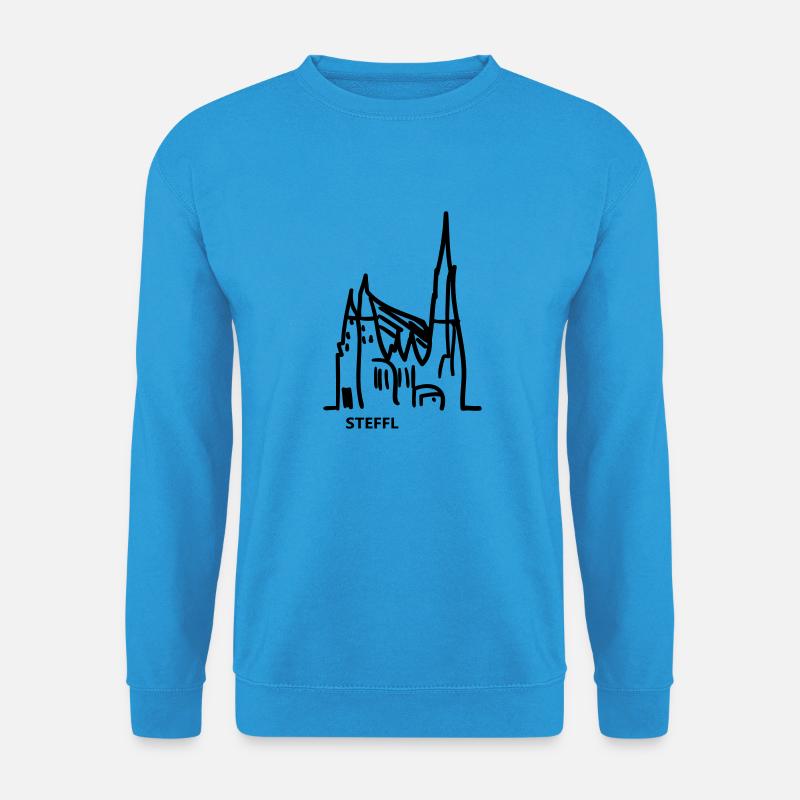 Wien Steffl - Unisex Pullover - Meeresblau