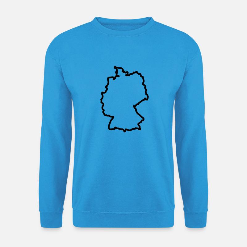 deutschland__f1 - Unisex Pullover - Meeresblau