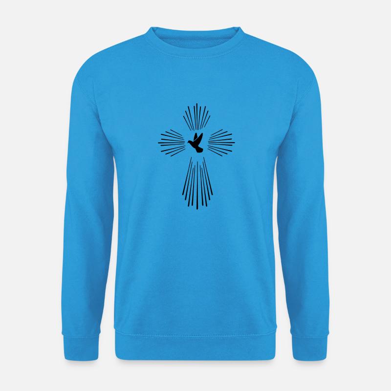 holy_ghost_01 - Unisex Pullover - Meeresblau
