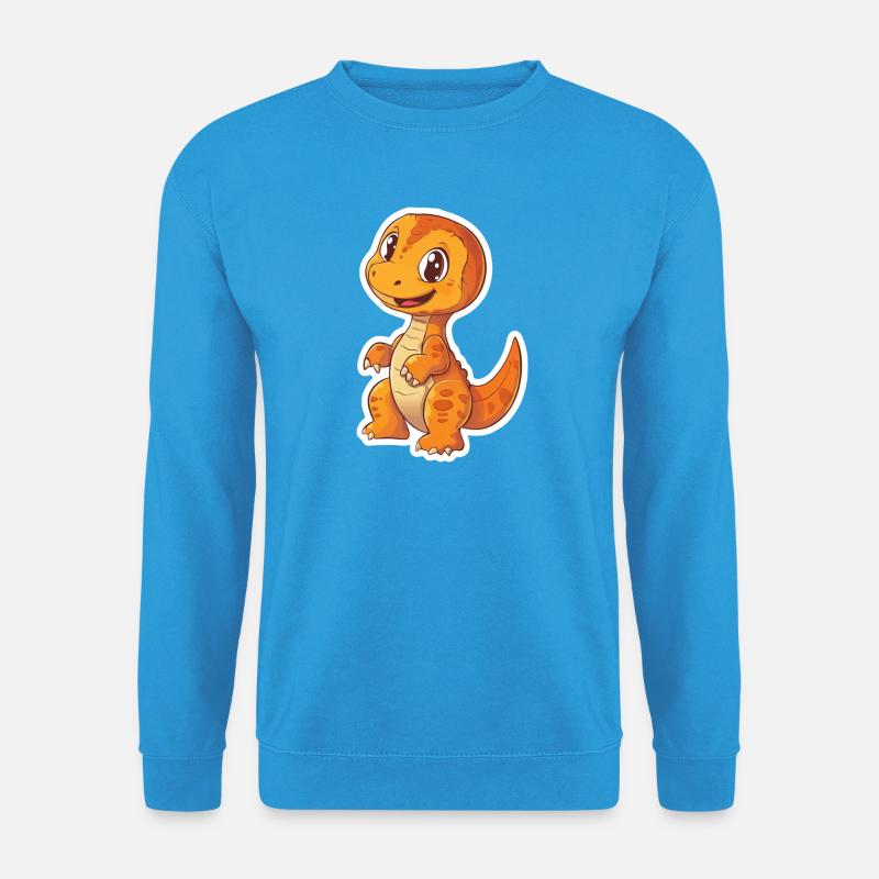 Dinosaurier - Unisex Pullover - Meeresblau