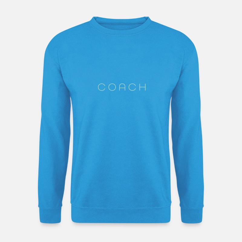 Coach - Unisex Pullover - Meeresblau