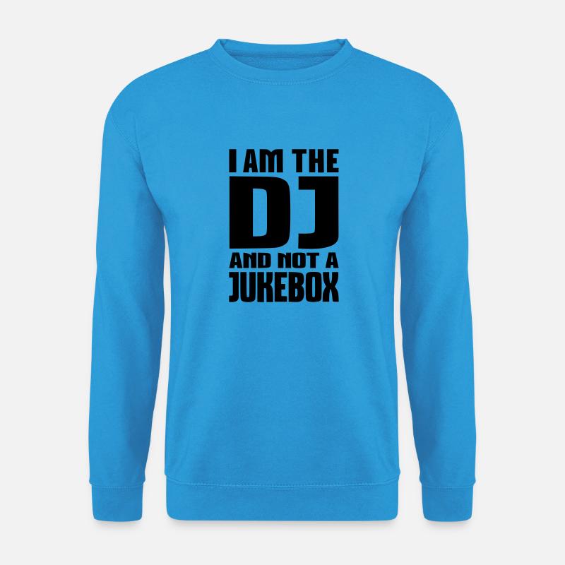DJ Jukebox - Unisex Pullover - Meeresblau