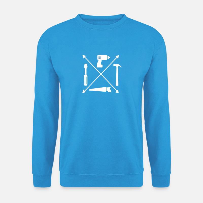 Handwerker - Unisex Pullover - Meeresblau