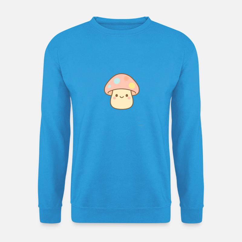 Pilz Mushroom - Unisex Pullover - Meeresblau