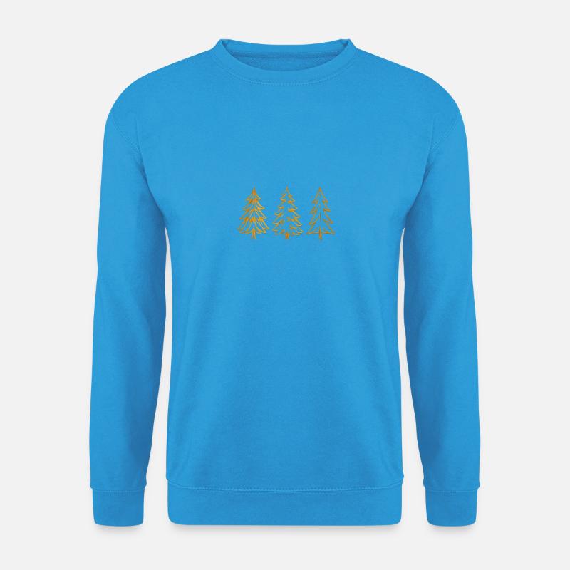 Tannenbaum Weihnachtsbaum Weihnachten - Unisex Pullover - Meeresblau