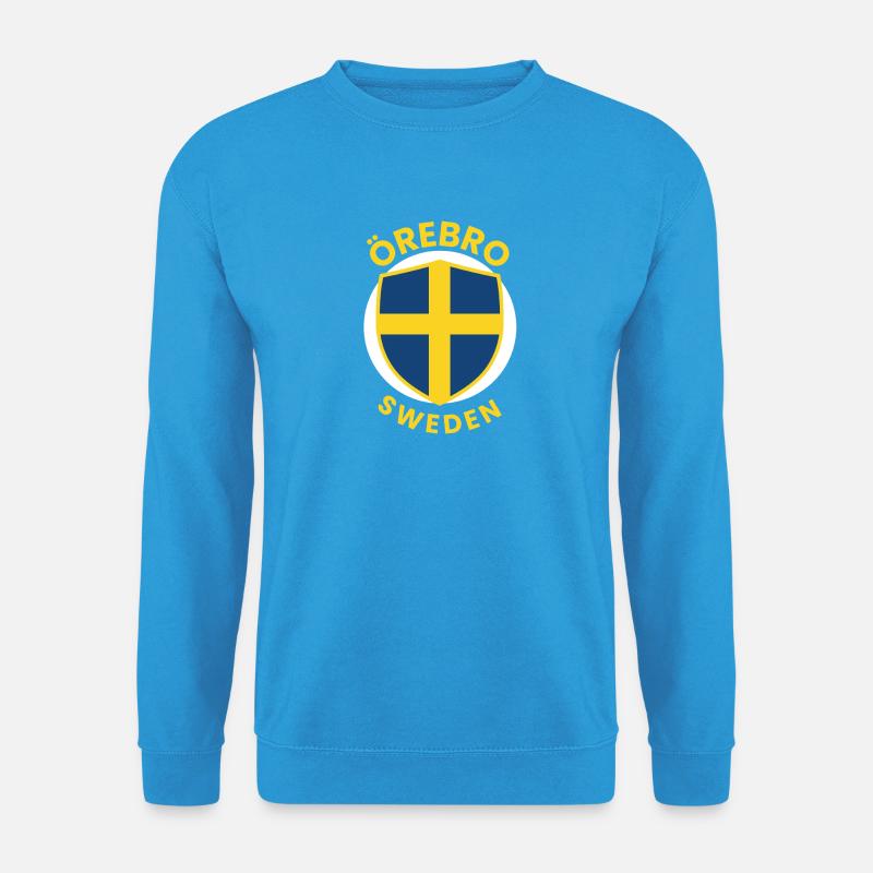 Örebro Sköld, Schweden - Unisex Pullover - Meeresblau