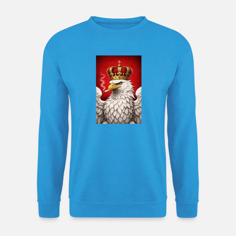 polnischer adler - Unisex Pullover - Meeresblau