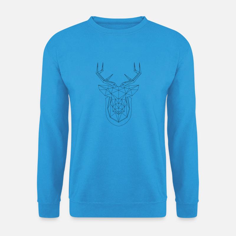 Reh - Unisex Pullover - Meeresblau