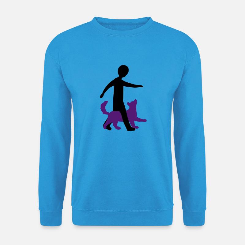 Dog Dancing 1-3 - Unisex Pullover - Meeresblau