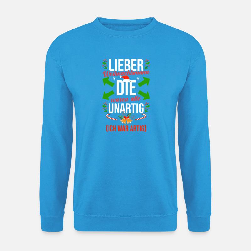 Bogenschütze Bogensport Bogenschießen - Unisex Pullover - Meeresblau