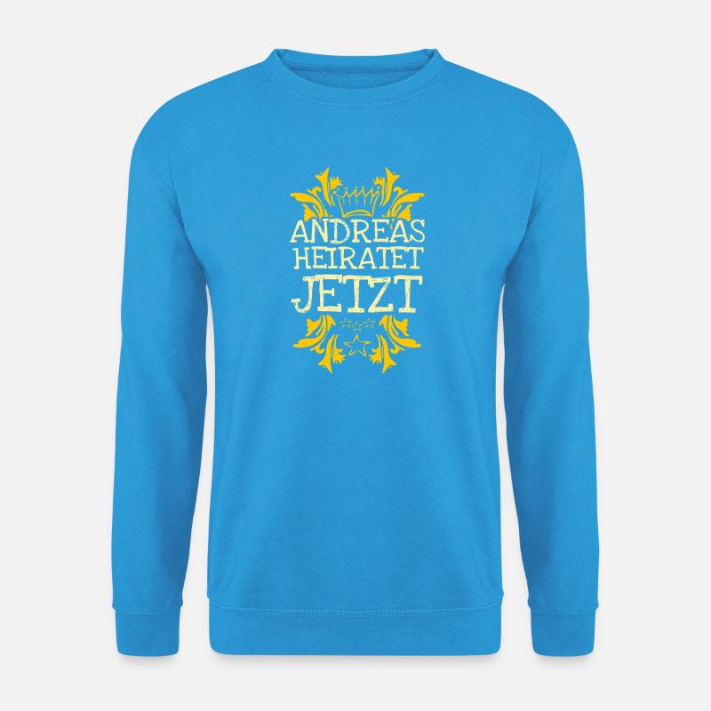 Geschenk für Andreas - Unisex Pullover - Meeresblau