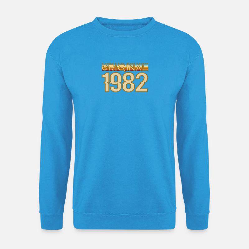 Retro 1982 Original Edition - Unisex Sweatshirt - sea blue