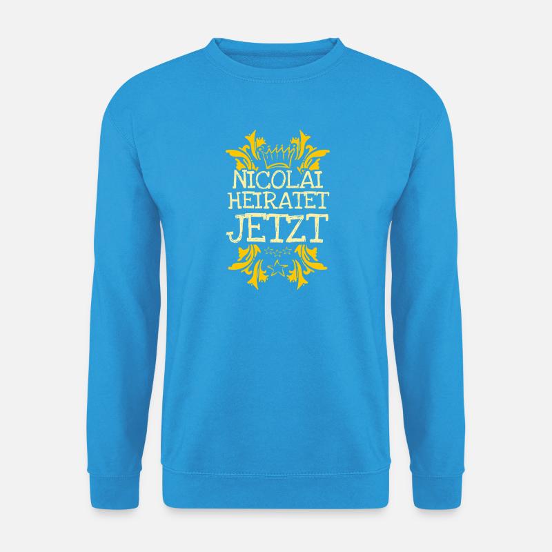 Bachelor Nicolai - Unisex Pullover - Meeresblau