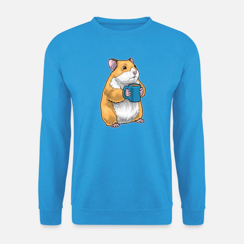 Hamster Coffee Mug - Unisex Sweatshirt - sea blue