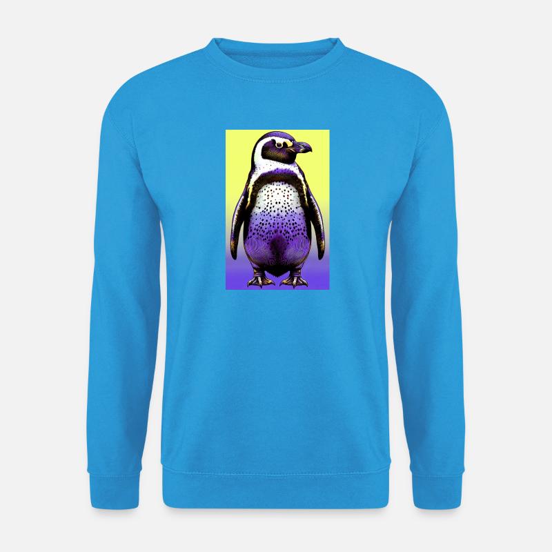 Pinguin - Unisex Pullover - Meeresblau